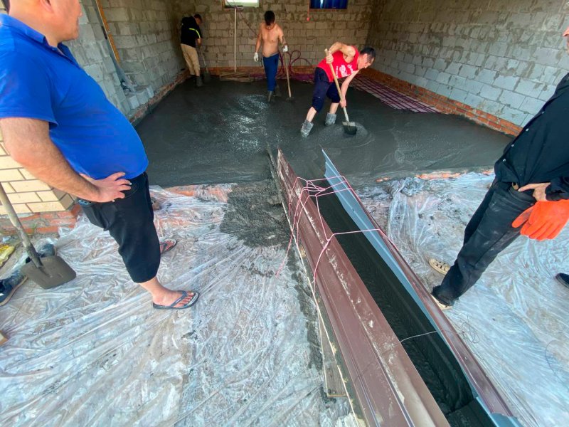 Заливка бетона под гараж в Саратове